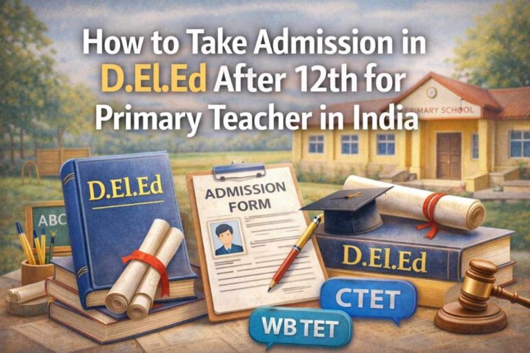 Admission process for aspiring teachers